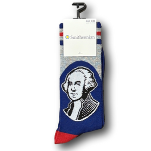 3/$20 George Washington Presidential Funny Novelty Crew Socks - NWT
